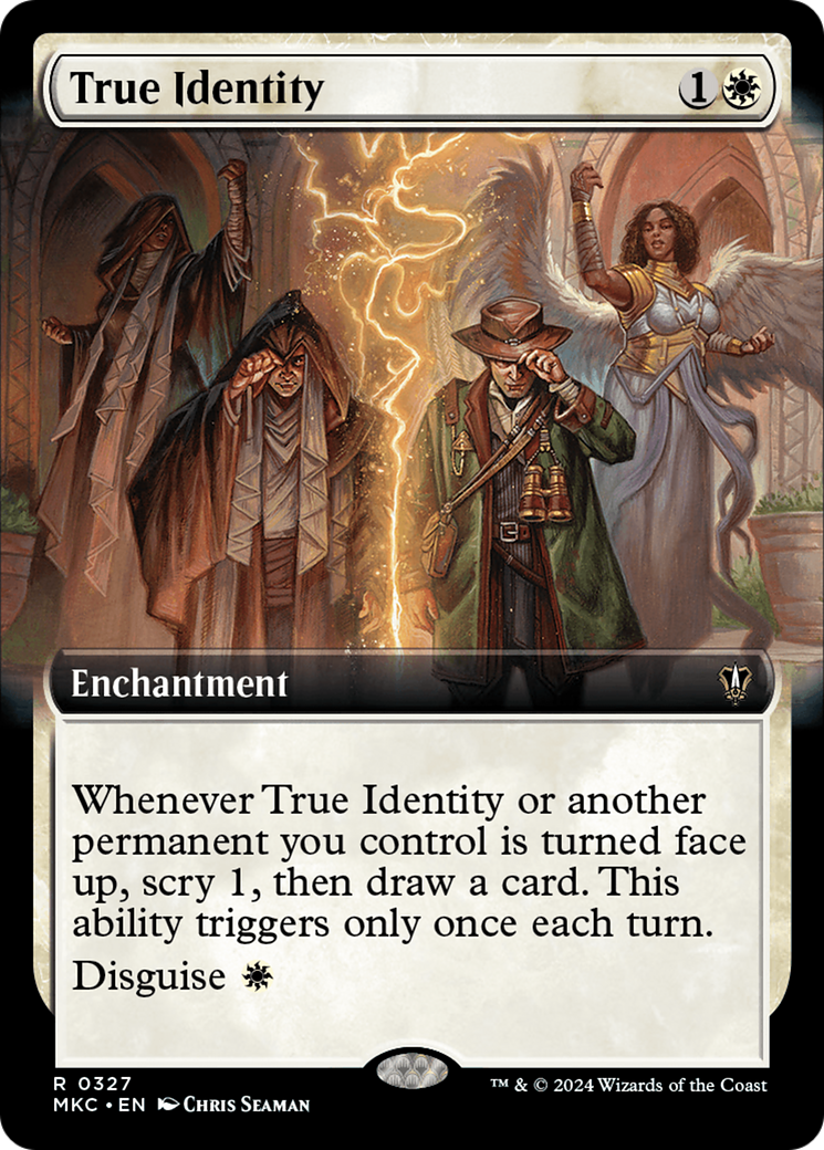 True Identity (MKC-327) - Murders at Karlov Manor Commander: (Extended Art)