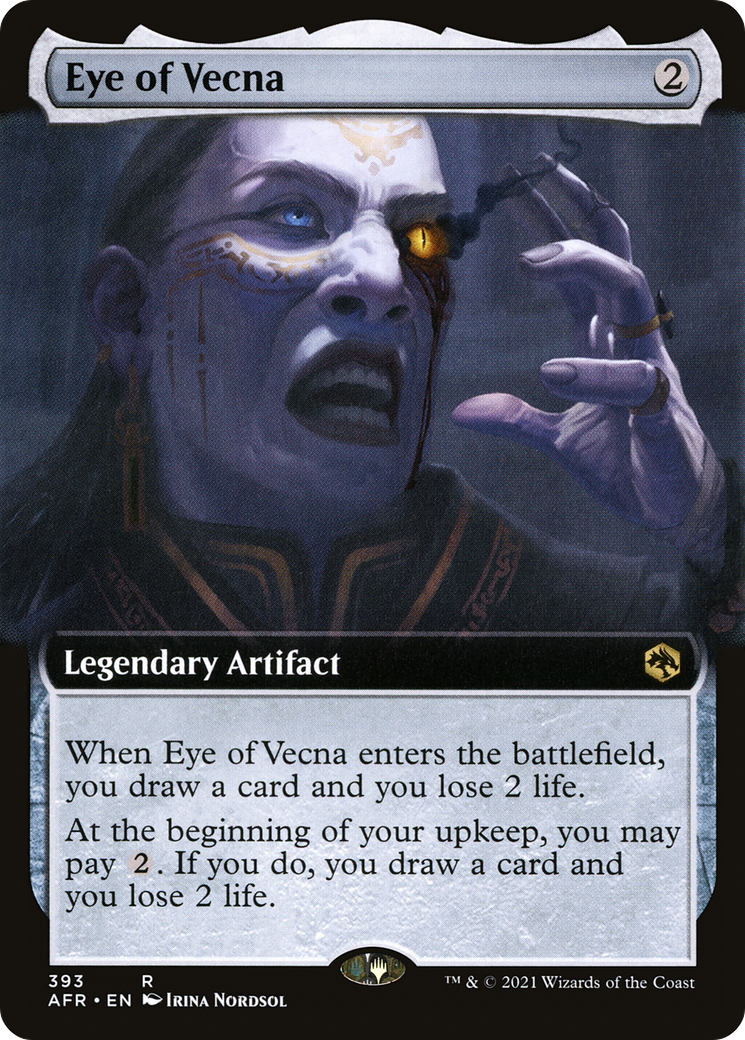 Eye of Vecna (AFR-393) - Adventures in the Forgotten Realms: (Extended Art) Foil