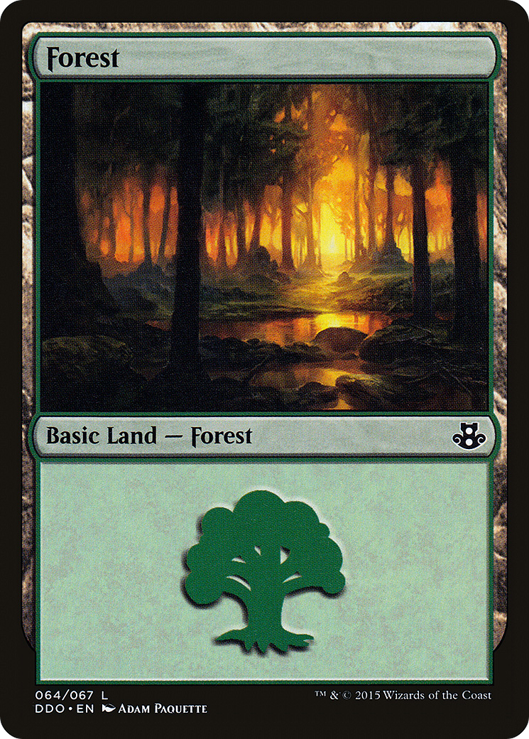 Forest (DDO-064) - Duel Decks: Elspeth vs. Kiora