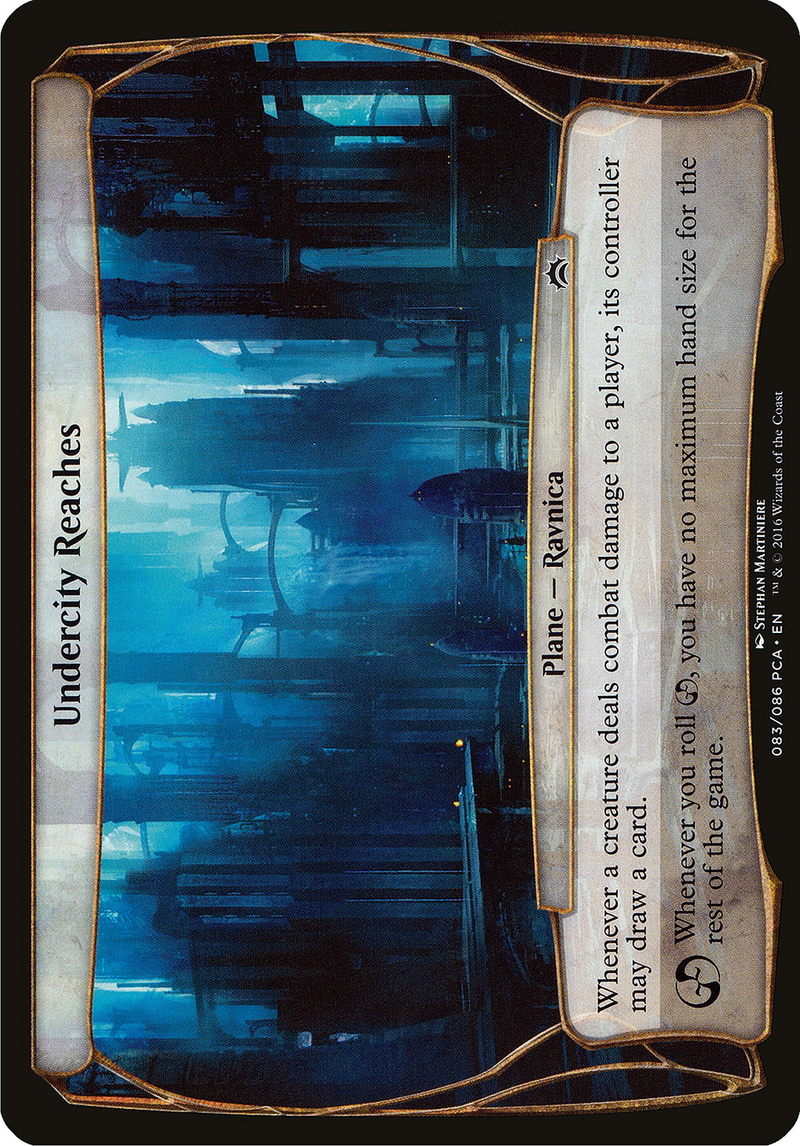 Undercity Reaches (OVER-083) - Planechase Anthology Planes