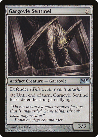 Gargoyle Sentinel (M11-207) - Magic 2011