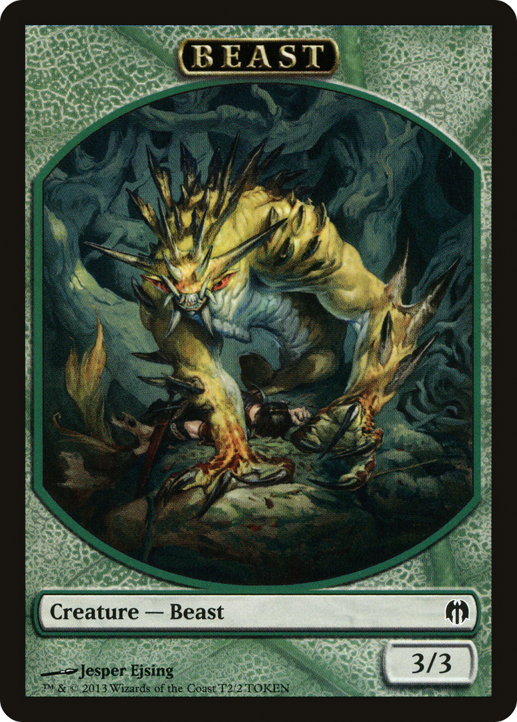 Beast (DDL-0T2) - Duel Decks: Heroes vs. Monsters Tokens