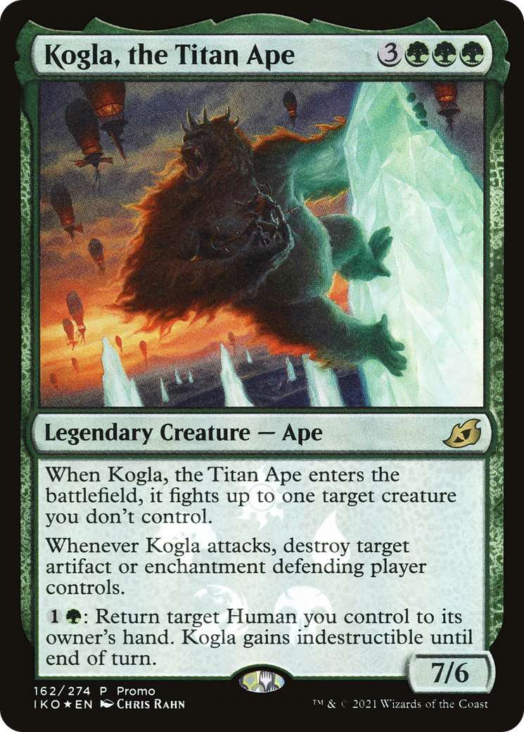 Kogla, the Titan Ape (MEDIA-162★) - Ikoria: Lair of Behemoths Promos Foil