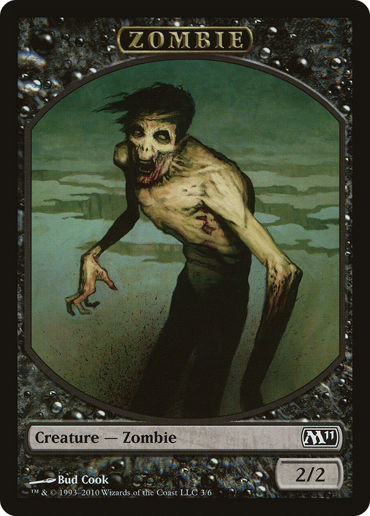 Zombie (M11-003) - Magic 2011 Tokens