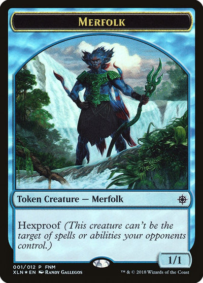 Merfolk // Treasure (FNM-001) - Friday Night Magic 2018 Foil