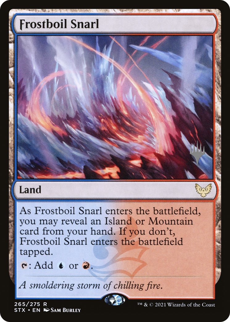 Frostboil Snarl (PPSTX-265P) - Strixhaven: School of Mages Promos Foil