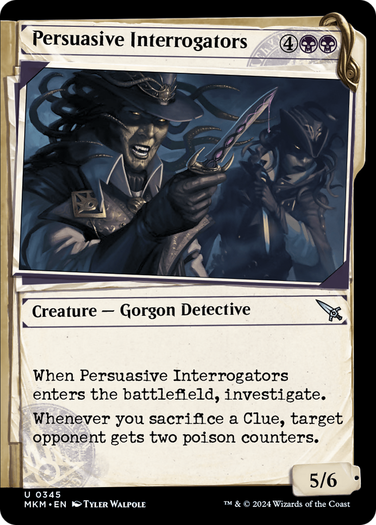 Persuasive Interrogators (MKM-345) - Murders at Karlov Manor: (Showcase)