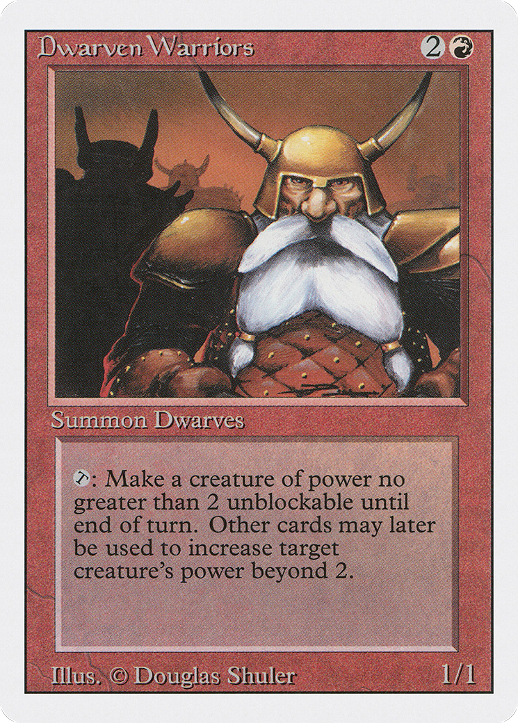 Dwarven Warriors (3ED-) - Revised Edition