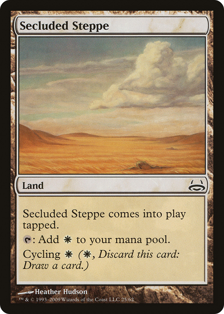 Secluded Steppe (DDC-025) - Duel Decks: Divine vs. Demonic