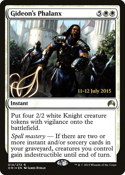 Gideon's Phalanx (PRE-14S) - Magic Origins Promos Foil