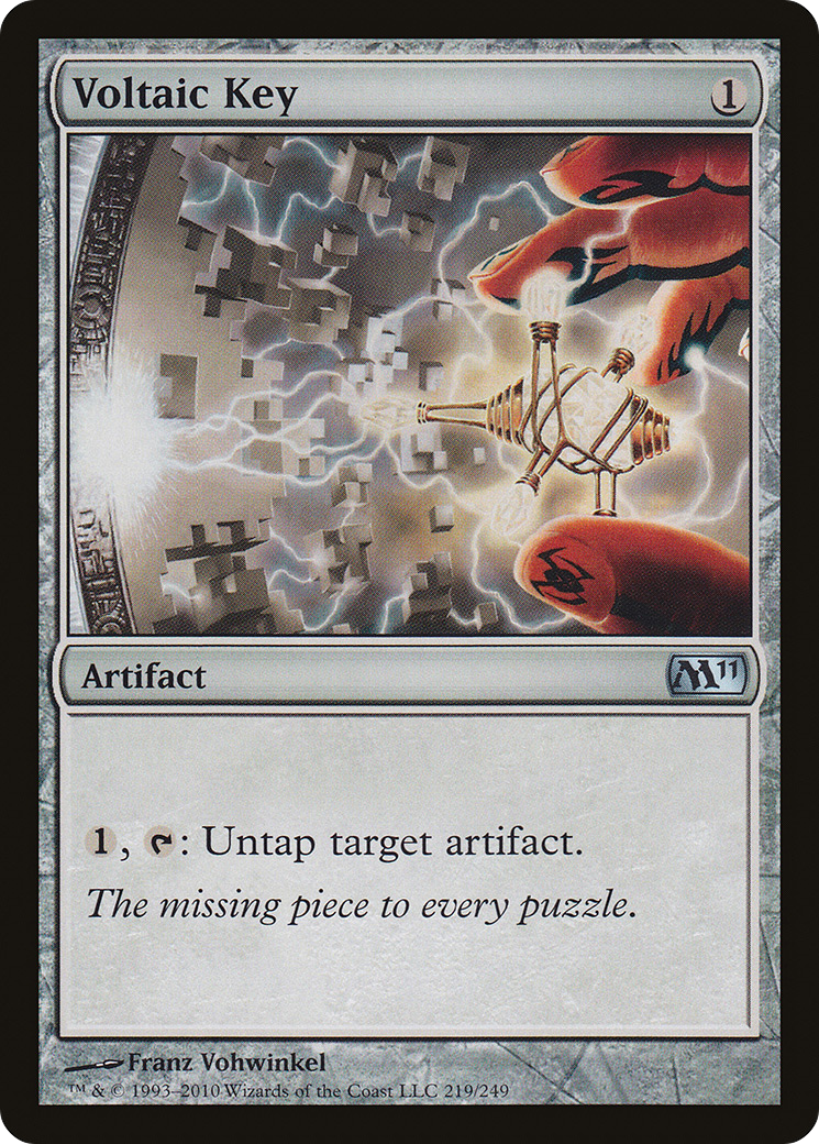 Voltaic Key (M11-219) - Magic 2011 Foil