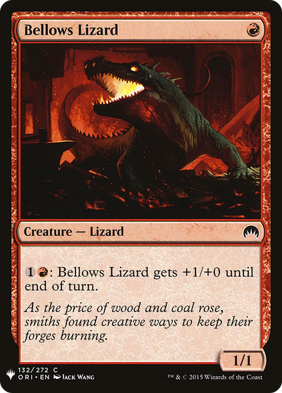 Bellows Lizard (LIST-ORI-132) - The List