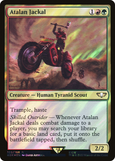 Atalan Jackal (40K-105★) - Warhammer 40,000 Commander Foil