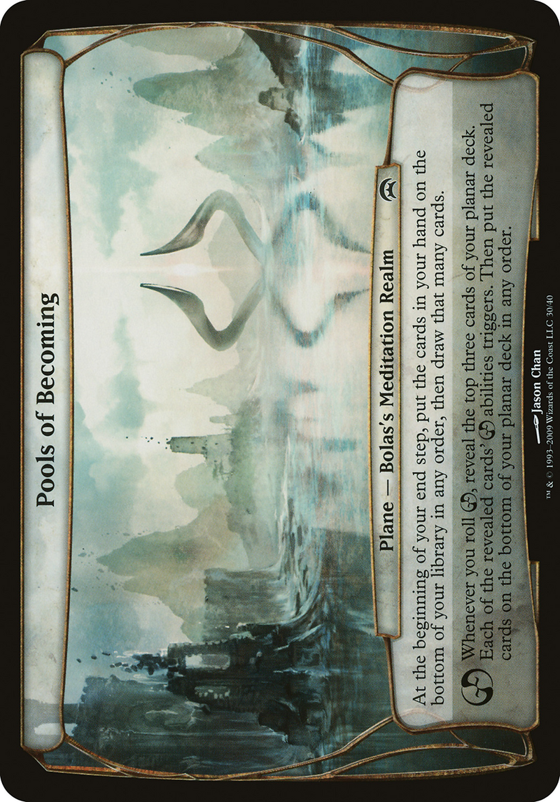 Pools of Becoming (OVER-030) - Planechase Planes
