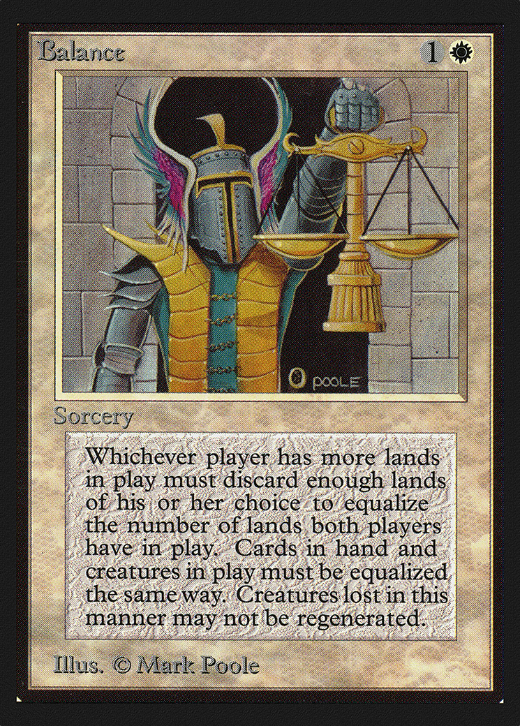 Balance (CED-) - Collectors' Edition