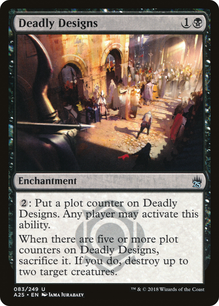 Deadly Designs (A25-083) - Masters 25 Foil
