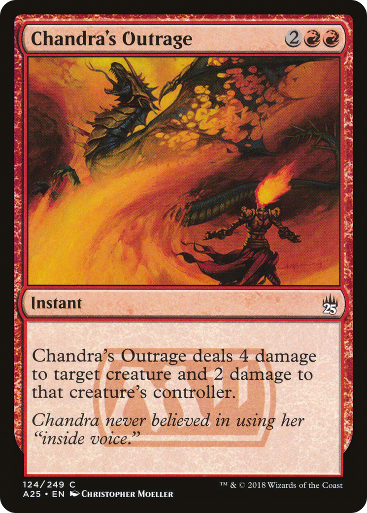Chandra's Outrage (A25-124) - Masters 25