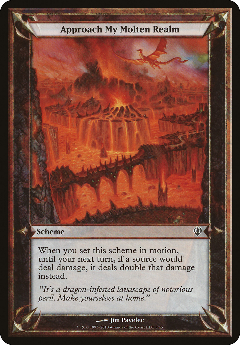 Approach My Molten Realm (OVER-03★) - Archenemy Schemes