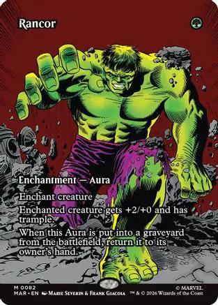 Rancor (Borderless) (MAR-082) - Marvel Universe Eternal-Legal Foil