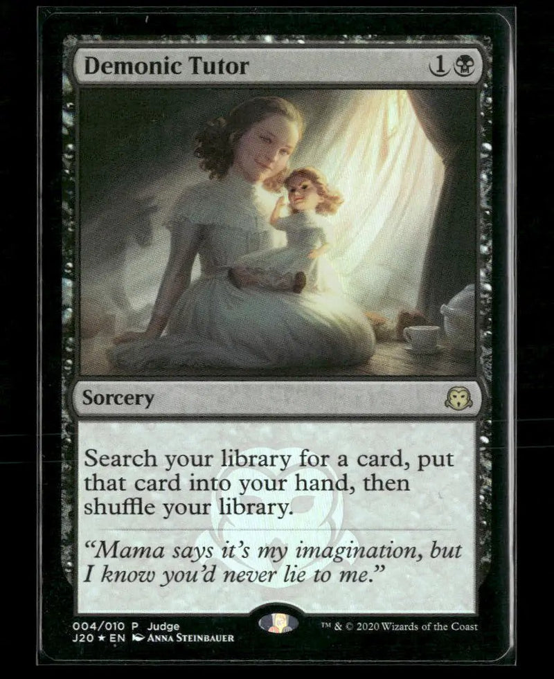 Judge Promos Demonic Tutor (J20) Foil #4