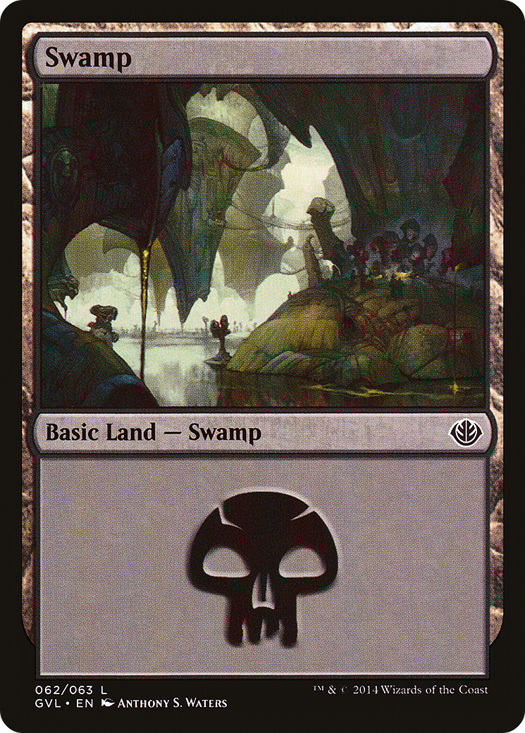 Swamp (DD3-062) - Duel Decks Anthology: Garruk vs. Liliana