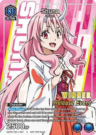 Shuna (Release Event Winner) (UEPR/TSK-1-057) - UE20BT That Time I Got Reincarnated as a Slime Release Event Cards Foil