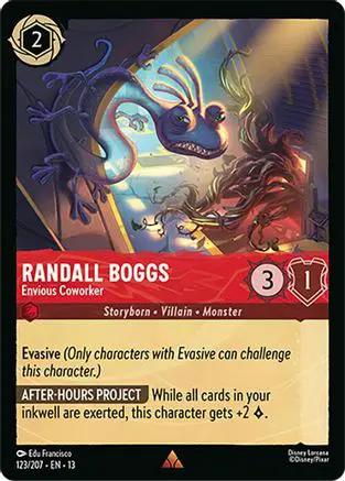 Randall Boggs - Envious Coworker (123/204) - Attack of the Vine Cold Foil