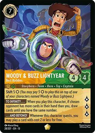 Woody & Buzz Lightyear - Best Buddies (28/204) - Attack of the Vine