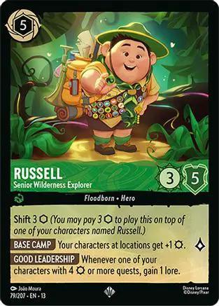 Russell - Senior Wilderness Explorer (79/204) - Attack of the Vine Cold Foil