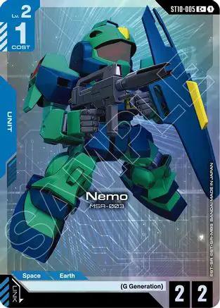 Nemo (C+) (ST10-005) - Starter Deck 10 Generation Pulse Holofoil