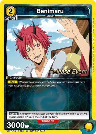 Benimaru (025) (UEPR/TSK-1-025) - UE20BT That Time I Got Reincarnated as a Slime Release Event Cards