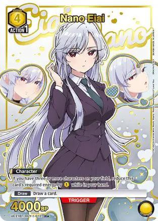 Nano Eiai (012) (R*) (UE21BT/RLY-1-012) - UE21BT The 100 Girlfriends Who Really Really Really Really REALLY Love You Foil