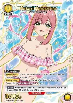 Hakari Hanazono (023) (R*) (UE21BT/RLY-1-023) - UE21BT The 100 Girlfriends Who Really Really Really Really REALLY Love You Foil
