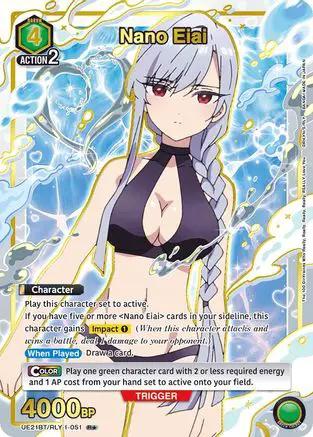 Nano Eiai (051) (R*) (UE21BT/RLY-1-051) - UE21BT The 100 Girlfriends Who Really Really Really Really REALLY Love You Foil