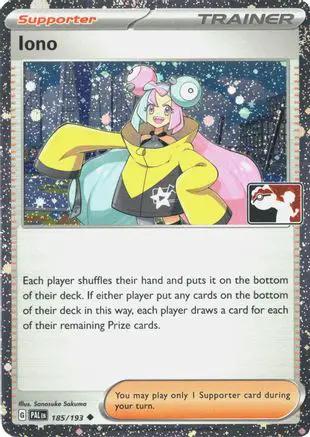 Iono (Cosmos Holo) 185/193 - Prize Pack Series Cards Holofoil