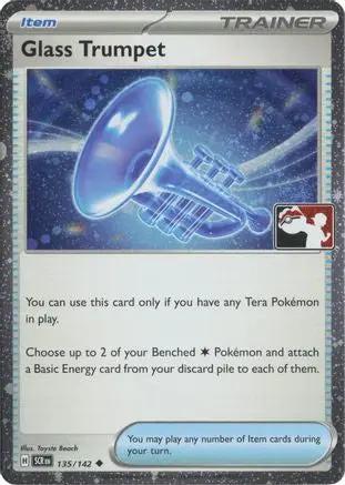 Glass Trumpet (Cosmos Holo) 135/142 - Prize Pack Series Cards Holofoil