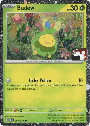 Budew (Cosmos Holo) 004/131 - Prize Pack Series Cards Holofoil