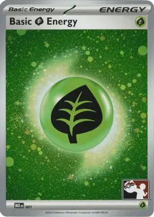 Basic Grass Energy MEE (Cosmos Holo) 001/null - Prize Pack Series Cards Holofoil