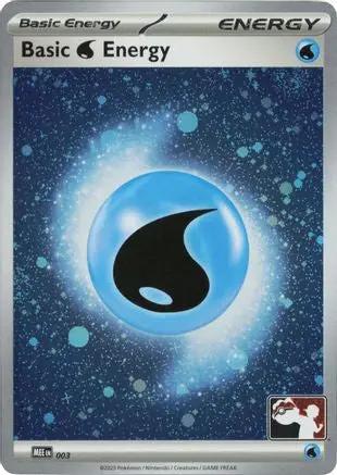Basic Water Energy MEE (Cosmos Holo) 003/null - Prize Pack Series Cards Holofoil