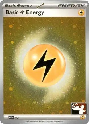 Basic Lightning Energy MEE (Cosmos Holo) 004/null - Prize Pack Series Cards Holofoil