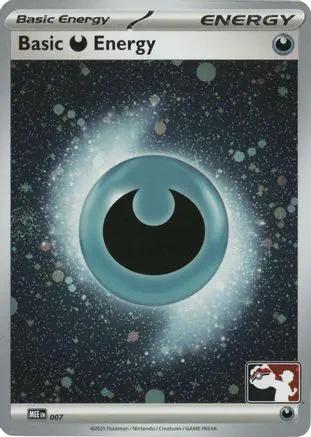 Basic Darkness Energy MEE (Cosmos Holo) 007/null - Prize Pack Series Cards Holofoil