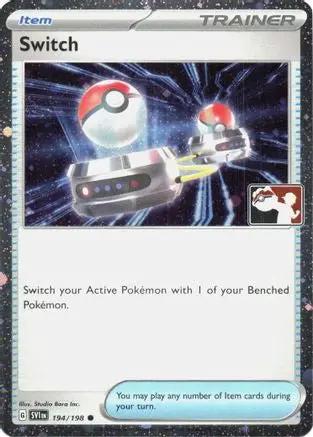 Switch (Cosmos Holo) 194/198 - Prize Pack Series Cards Holofoil