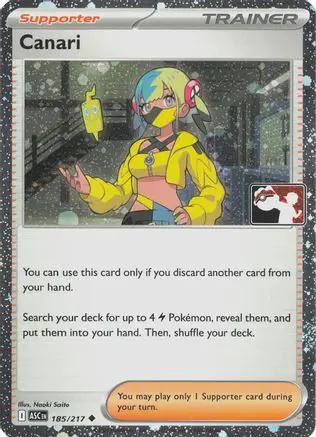 Canari (Cosmos Holo) 185/217 - Prize Pack Series Cards Holofoil