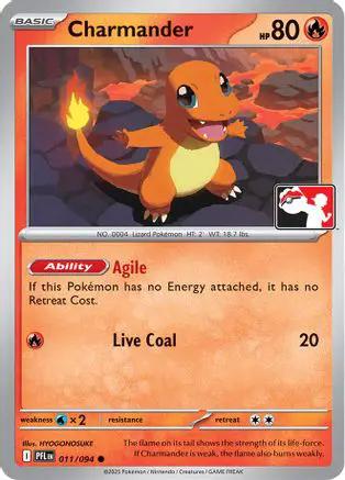 Charmander 011/094 - Prize Pack Series Cards