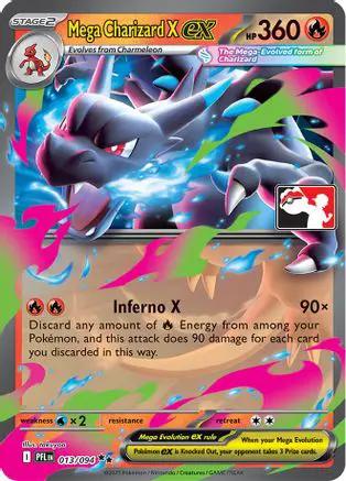 Mega Charizard X ex 013/094 - Prize Pack Series Cards Holofoil
