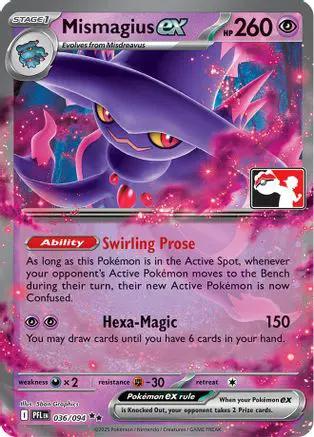 Mismagius ex 036/094 - Prize Pack Series Cards Holofoil