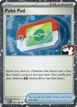 Poke Pad (Cosmos Holo) 081/088 - Prize Pack Series Cards Holofoil