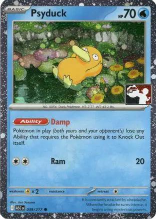 Psyduck (Cosmos Holo) 039/217 - Prize Pack Series Cards Holofoil