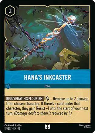 Hana's Inkcaster (171/204) - Attack of the Vine Cold Foil