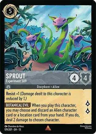 Sprout - Experiment 509 (179/204) - Attack of the Vine Cold Foil